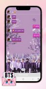 BTS Messenger : Chat Simulator screenshot 2