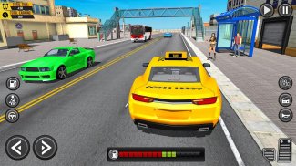 Crazy Taxi Car Driving Game 3D screenshot 0