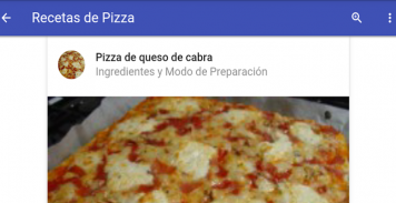 Recetas De Pizzas screenshot 4