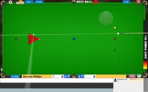 Flash Snooker Game screenshot 0