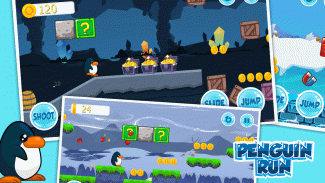 Penguin Run Adventure screenshot 2