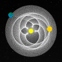 Planet Traces Icon