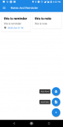 Notes And Reminder - Free notepad and reminder app screenshot 2