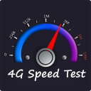 4G Speed Test & Meter Icon