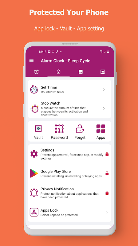 Alarm clock X (Alarm, Timer, Stopwatch) - FREE::Appstore for  Android