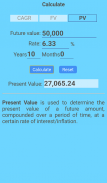 CAGR Calculator screenshot 2