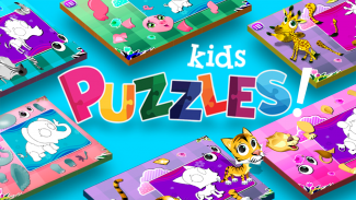 Kids Animal Jigsaw Puzzle screenshot 1