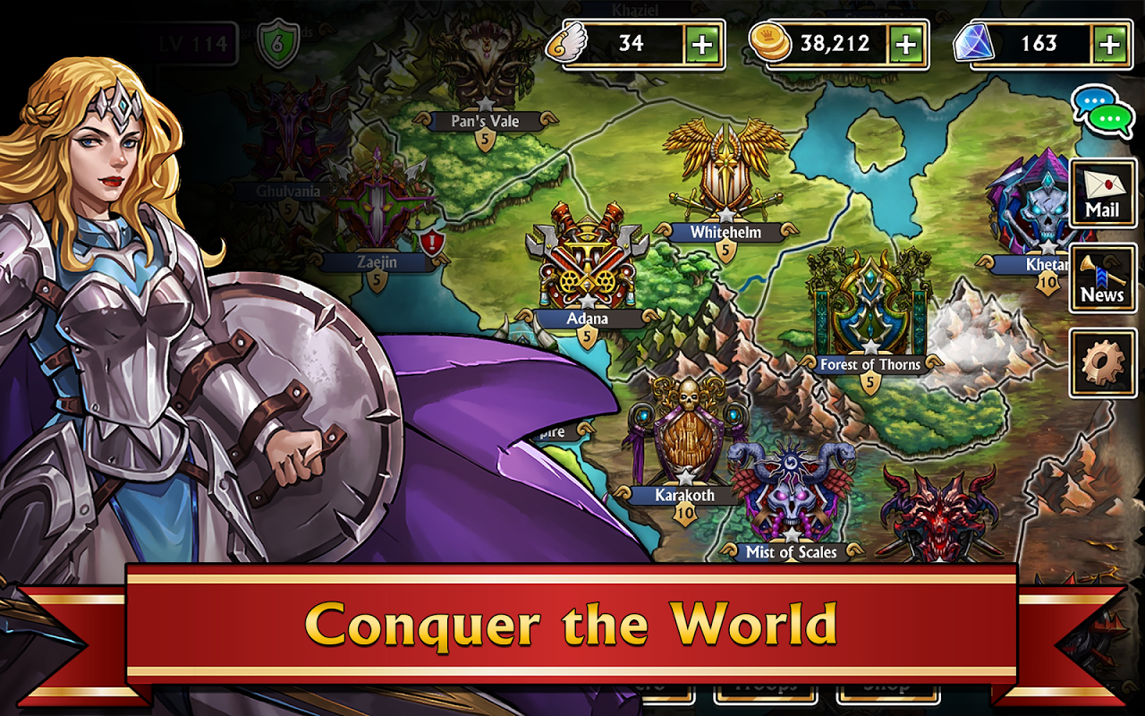 Gems of War - RPG «три в ряд» - Загрузить APK для Android | Aptoide