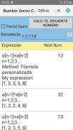 Calculadora de series numérica screenshot 7