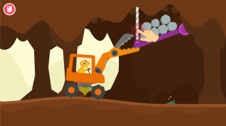 Dinosaur Digger Excavator Game screenshot 0