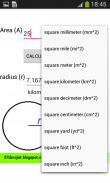 Circle Calculator screenshot 2