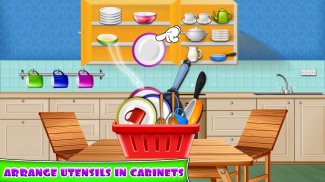 Kitchen Cleaning House Games screenshot 4