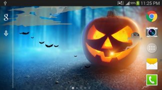 Halloween Live Wallpaper PRO screenshot 1