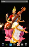 3D Saraswati Live Wallpaper screenshot 3