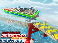Mega Ramp Stunts Master Speed Boat Racing Games screenshot 8