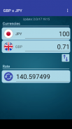 British Pound x Japanese Yen screenshot 2