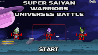 Super Saiyan Warriors - Universe Battle screenshot 0