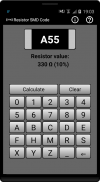 Resistor SMD code calculator screenshot 0