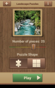 Landschaft Puzzle Spiele screenshot 11