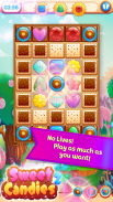 Sweet Candies 2 - Chocolate Cookie Candy Match 3 screenshot 1