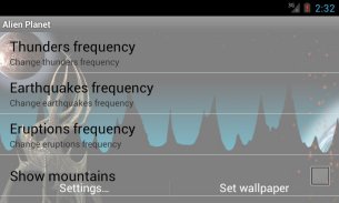 Alien Planet LWP screenshot 10
