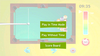 Billiards game screenshot 2