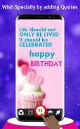 Birthday Greeting Cards Maker: Create photo frames screenshot 7