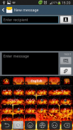 Teclado Inferno screenshot 5
