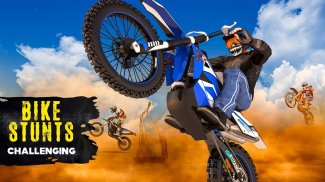 Real Bike Stunt Game screenshot 0