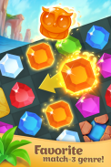 Treasure hunters– match-3 jogo screenshot 17