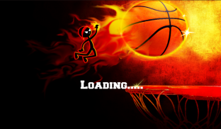 Basketball with Stickman screenshot 1