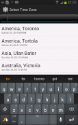 Business Time Zones Widget screenshot 3