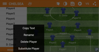 Football, futsal, 8-a-side lineup - LineApp screenshot 3