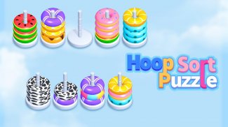 Hoop Sort Puzzle: Color Stack screenshot 2