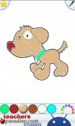 Dogs, Cats & Happy Pets Coloring Book Game screenshot 4