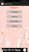 MinaNo Nihongo 50 Lessons screenshot 1