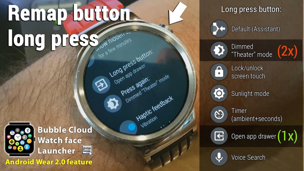 Wear os hot sale touch lock