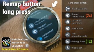 Bubble Cloud Tile Launcher Watchface (WearOS) screenshot 9