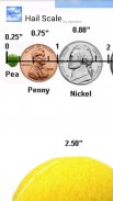 Hail Scale for Storm Spotters screenshot 1