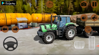 Tractor Trolley Cargo  : Farming Simulator 2021 screenshot 0