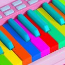 Rainbow Piano Icon