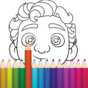 Luca Coloring Book For Kids