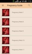 Pregnancy week by week. Children. Period tracker screenshot 0