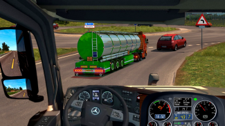 Oil Tanker Offroad Cargo Truck Transport Drive 3D screenshot 0