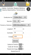 Calculos Electricos Z screenshot 1