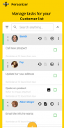 A customer list from your contacts - Personizer screenshot 4