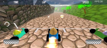 Potaty Racing 3D screenshot 0