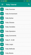 Ruby Tutorial screenshot 0