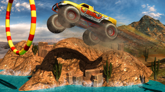 Monster Car - Off road driving screenshot 1