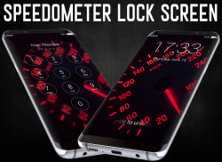 Speedometer Lock Screen screenshot 1